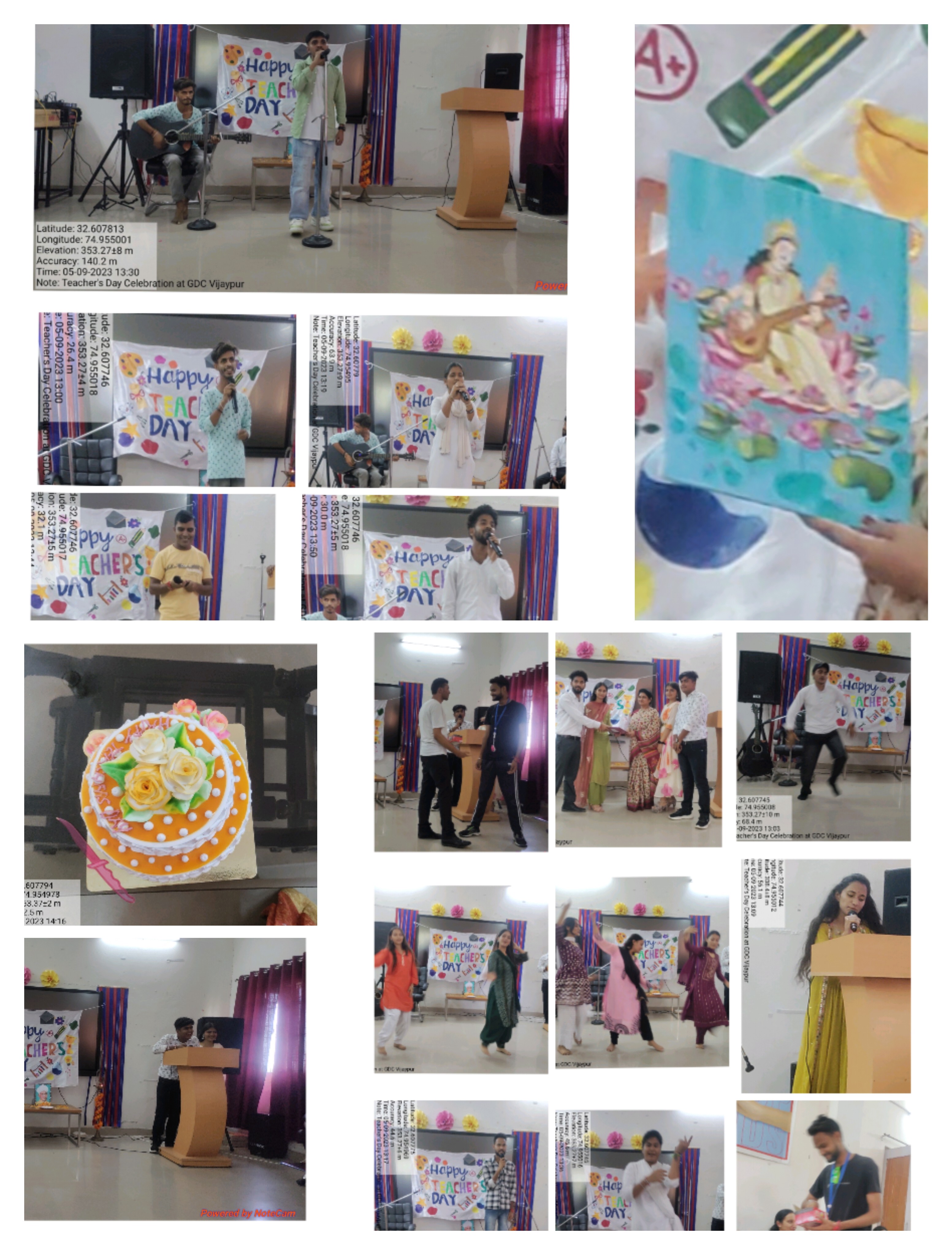 Govt. Degree College Vijaypur celebrated Teachers Day