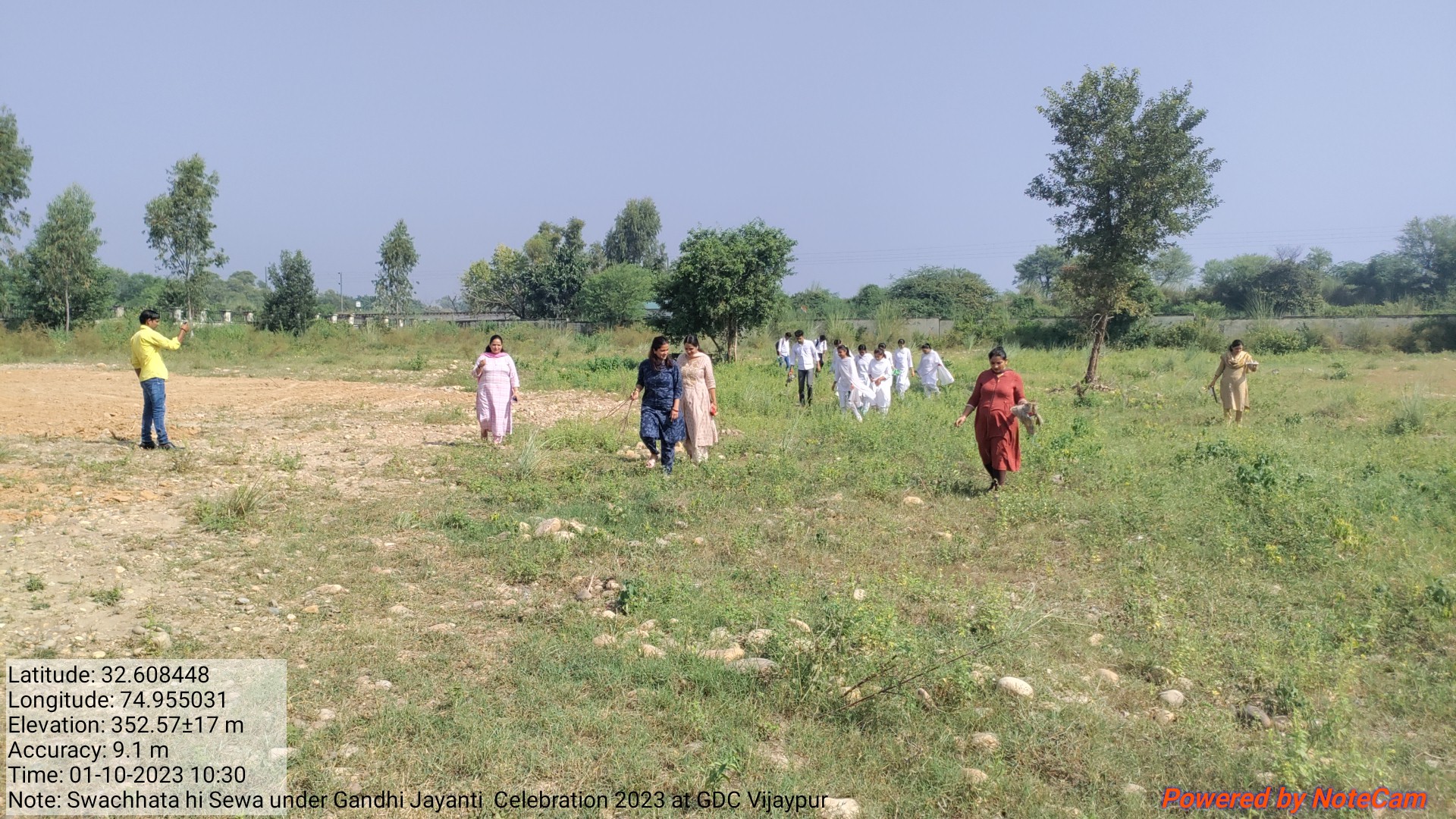 GDC Vijaypur observed Massive Cleanliness Drive as a part of Swachhta Pakwara